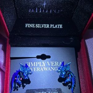 Vera Wang rare design dragon earrings